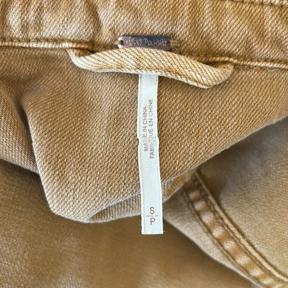 Free People "Feel Good Brenda" denim Size Small - Picture 10 of 11